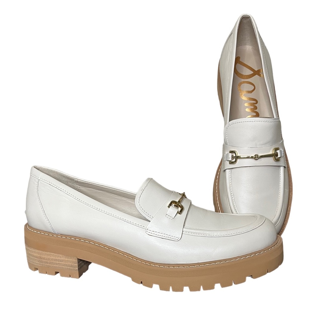 NWOT SAM EDELMAN Tully Women’s Leather Slip On Loafers Size 9.5